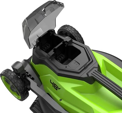 Газонокосилка аккумуляторная Greenworks GD24X2LM361 бесщеточная 2x24V 36см / 2520707