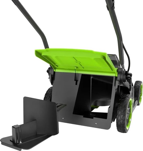 Газонокосилка аккумуляторная Greenworks GD24X2LM361 бесщеточная 2x24V 36см / 2520707UD