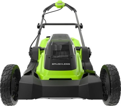 Газонокосилка аккумуляторная Greenworks GD24X2LM411 2x24V 41см / 2520907