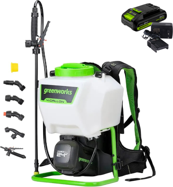 Опрыскиватель аккумуляторный Greenworks G24BPSII / 5300307UA