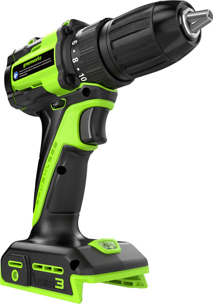 Аккумуляторная дрель-шуруповерт Greenworks DD345 бесщеточная 24V / 3708307