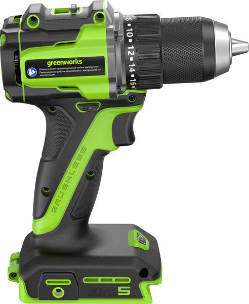 Аккумуляторная дрель-шуруповерт Greenworks DD560 / 3708407