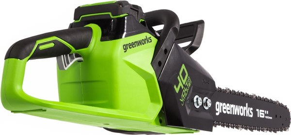 Пила цепная аккумуляторная Greenworks GD40CS18 / 2005807UH