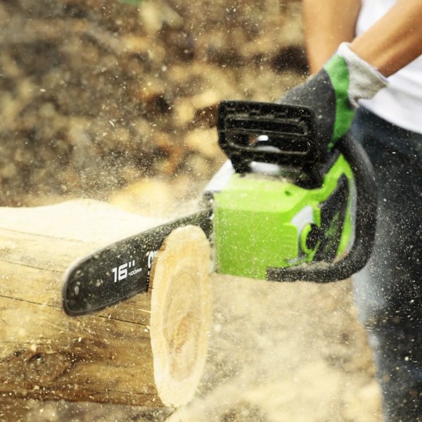 Пила цепная аккумуляторная Greenworks GD40CS18 / 2005807UH