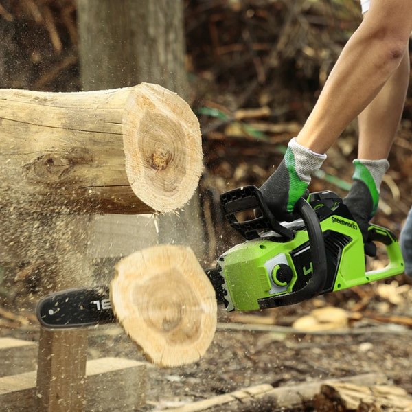 Пила цепная аккумуляторная Greenworks GD40CS18 / 2005807UH