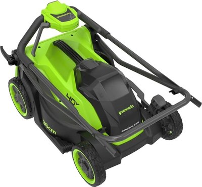 Газонокосилка аккумуляторная Greenworks GD40LM361 бесщеточная 40V 36см / 2520807