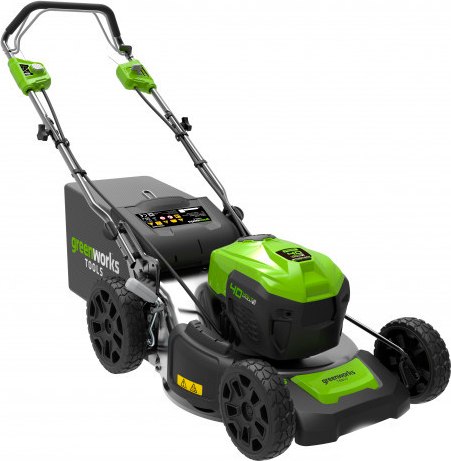 Газонокосилка аккумуляторная Greenworks GD40LM46SP 40V 46см / 2506807UH