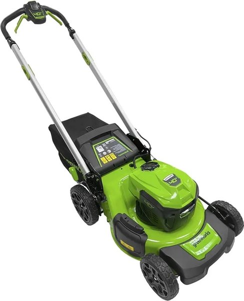 Газонокосилка аккумуляторная Greenworks GD40LM48SP самоходная, бесщеточная 40V 48см / 2517407UH