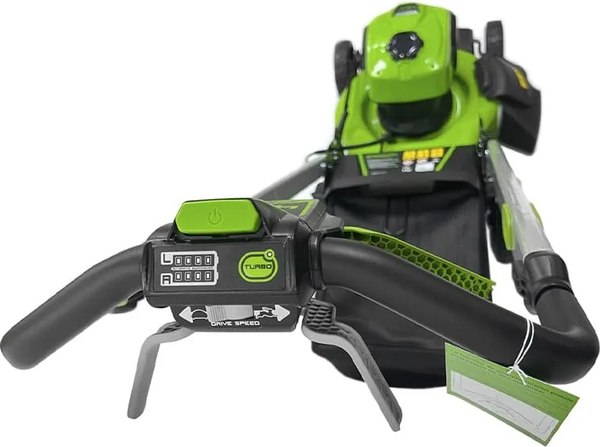 Газонокосилка аккумуляторная Greenworks GD40LM48SP самоходная, бесщеточная 40V 48см / 2517407UH