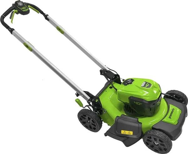 Газонокосилка аккумуляторная Greenworks GD40LM48SP самоходная, бесщеточная 40V 48см / 2517407UH