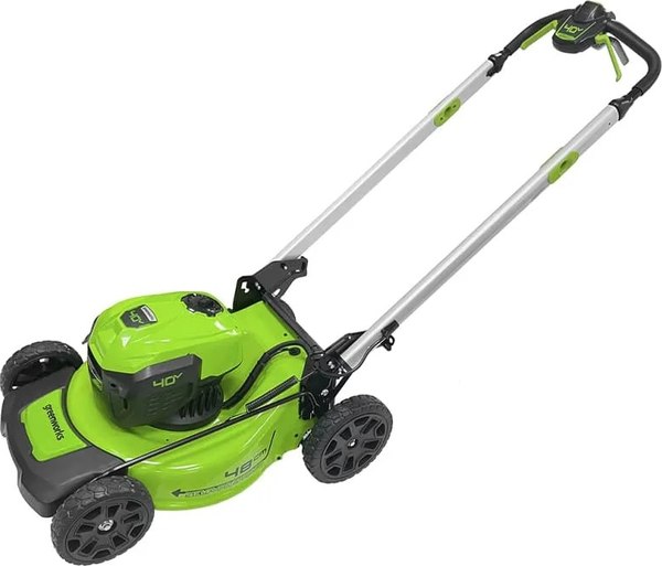 Газонокосилка аккумуляторная Greenworks GD40LM48SP самоходная, бесщеточная 40V 48см / 2517407UH