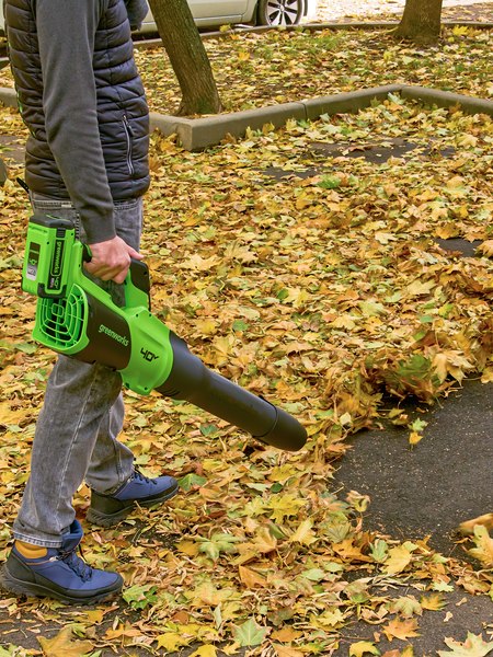 Воздуходувка аккумуляторная Greenworks GD40BG3 / 2408207UB