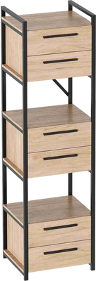 Стеллаж Мебельград Бонн + 3 модуля с ящиками - фото