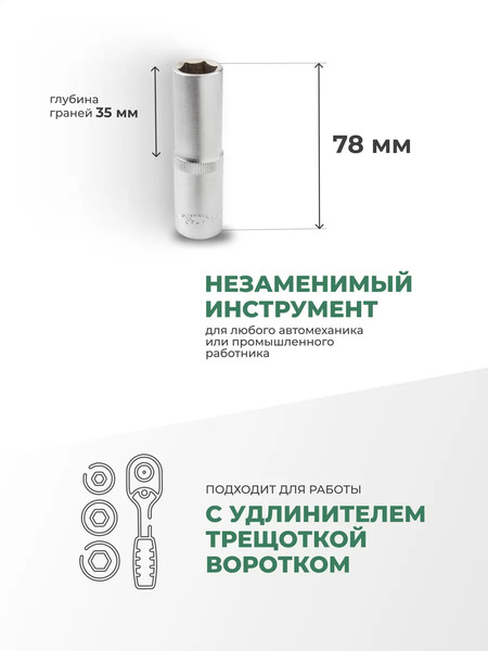 Головка слесарная RockForce RF-5457714