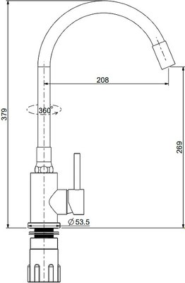 Смеситель Splenka S201.4408.03