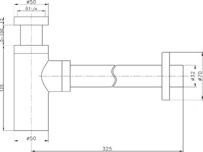 Сифон Raglo R600.20.08