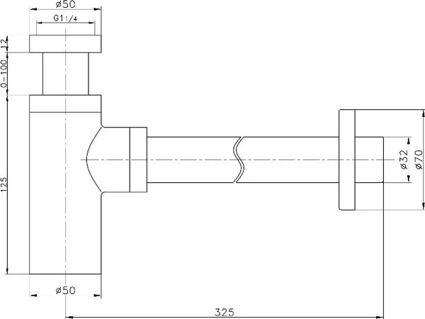 Сифон Raglo R600.20.09