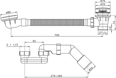 Сифон Raglo R600.31