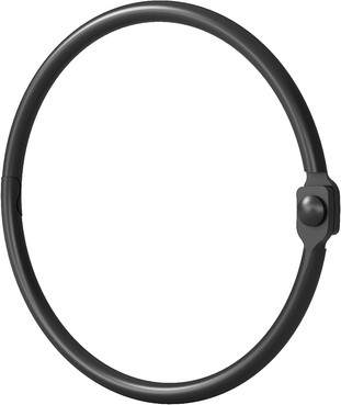 Кольца для шторки IDDIS RM01BLOi15 - фото