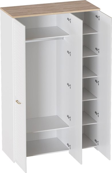 Шкаф Мебельград Гавана 3-хстворчатый 139x54.4x223