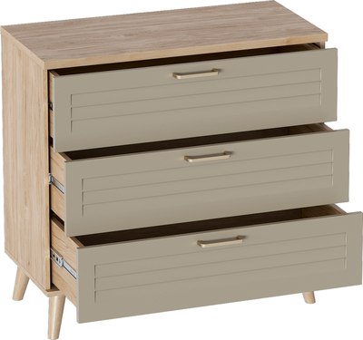 Комод Мебельград Гавана 3ящ 91.2x40.4x89.4