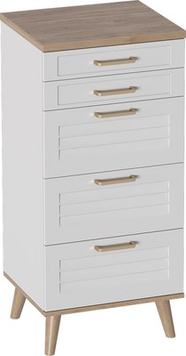 Комод Мебельград Гавана 5ящ 50.2x40.4x109 - фото