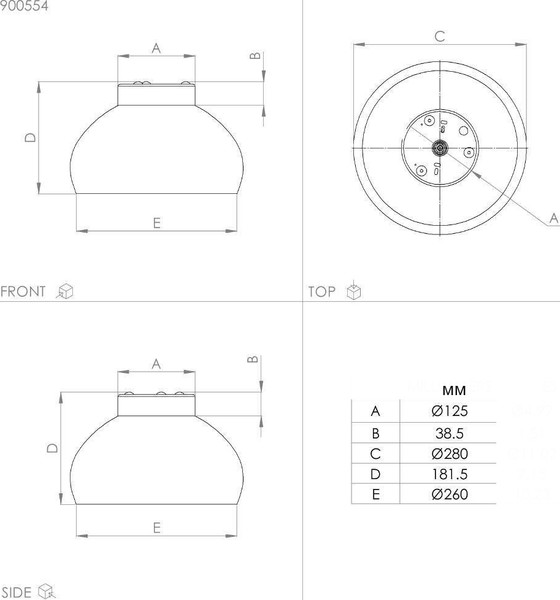 Потолочный светильник Eglo Mogano 2 900554