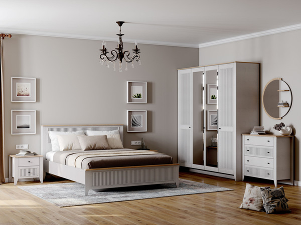 Двуспальная кровать Мебельград Валенсия 180x200