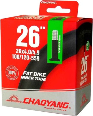 Камера для велосипеда Chaoyang 26x4.00/4.90 AV-33MM / Y082801 - фото