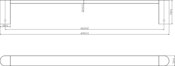 Держатель для полотенца Lauter 21TS3005