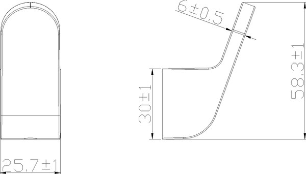 Крючок для ванной Lauter 21TS3011