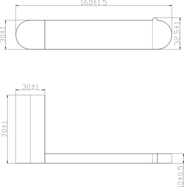 Держатель для туалетной бумаги Lauter 21TS3012