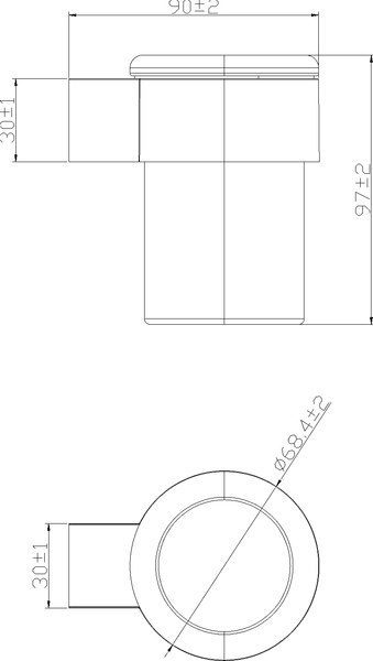 Стакан для зубной щетки и пасты Lauter 21TS3018