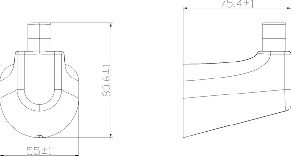Крючок для ванной Lauter 21T3508
