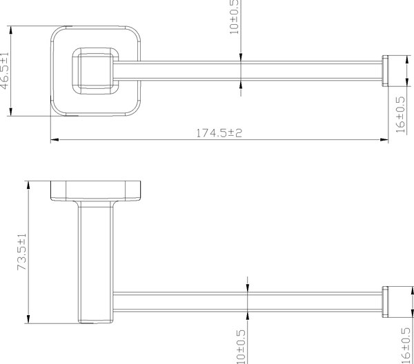 Держатель для туалетной бумаги Lauter 21TS8306