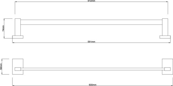 Держатель для полотенца Lauter 21SH9091