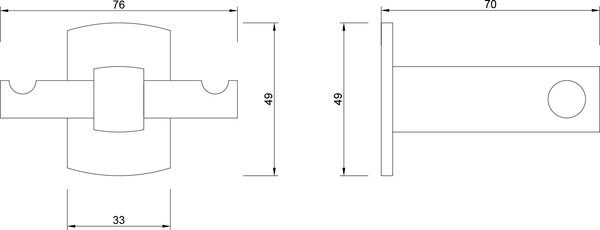 Крючок для ванной Lauter 21SH8311
