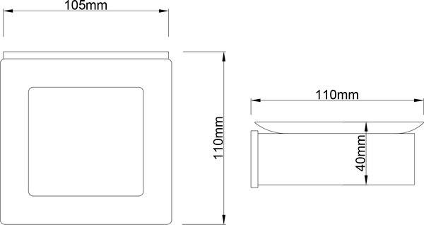 Мыльница Lauter 21SH7051