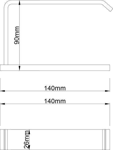Держатель для туалетной бумаги Lauter 21SH7102