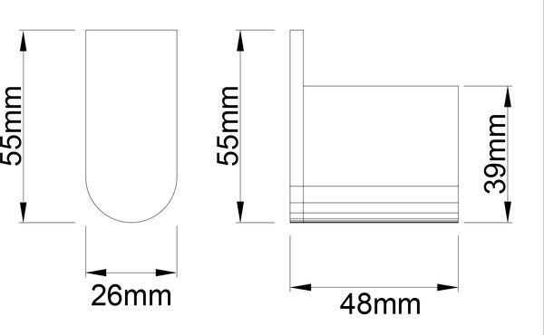 Крючок для ванной Lauter 21SH1092