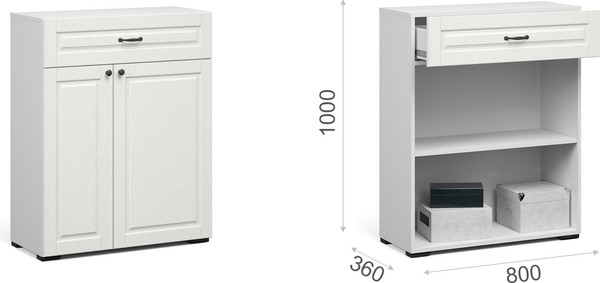 Тумба Империал Лацио 2д1ящ