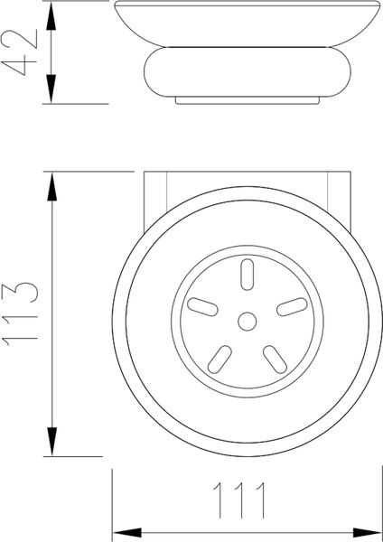 Мыльница Lauter 21SH57052