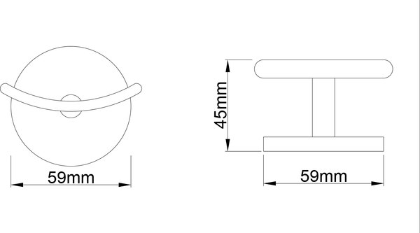 Крючок для ванной Lauter 21SH62091