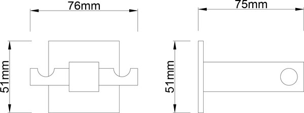 Крючок для ванной Lauter 21SH3091