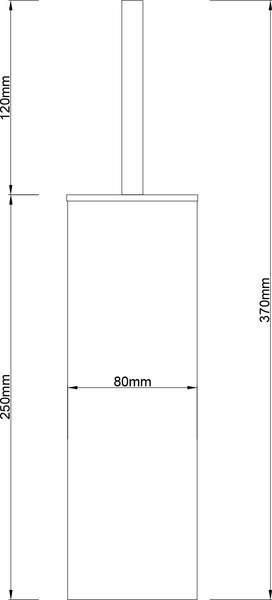 Ершик для унитаза Lauter 21SH8028