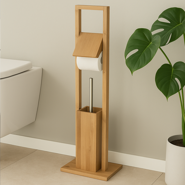 Стойка для туалетной бумаги с ершиком Lauter 21BWO-0285A