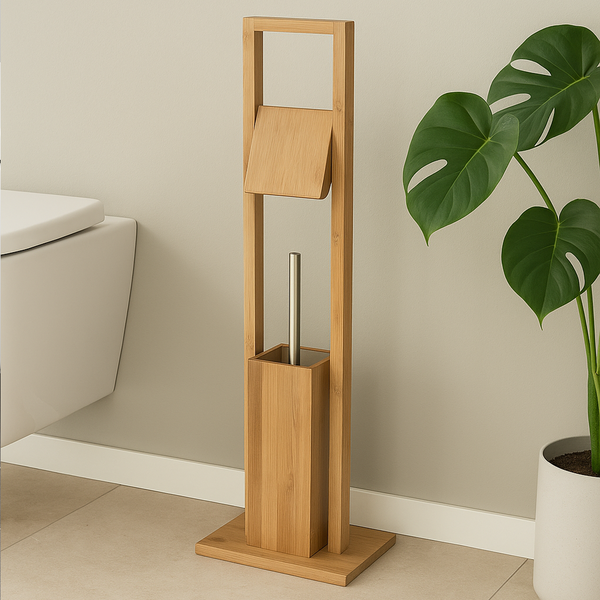 Стойка для туалетной бумаги с ершиком Lauter 21BWO-0285A