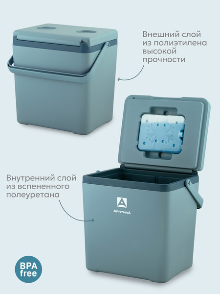 Термоконтейнер Арктика 2200-14-BL