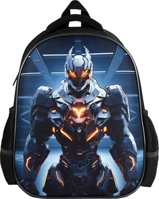 Школьный рюкзак Феникс+ Огненный робот / 68235 - фото