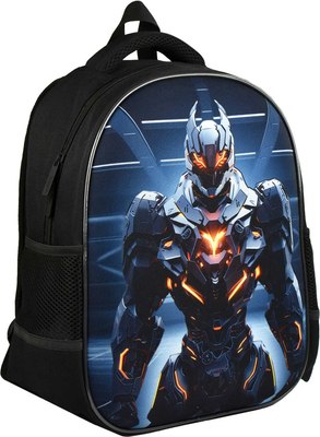 Школьный рюкзак Феникс+ Огненный робот / 68235